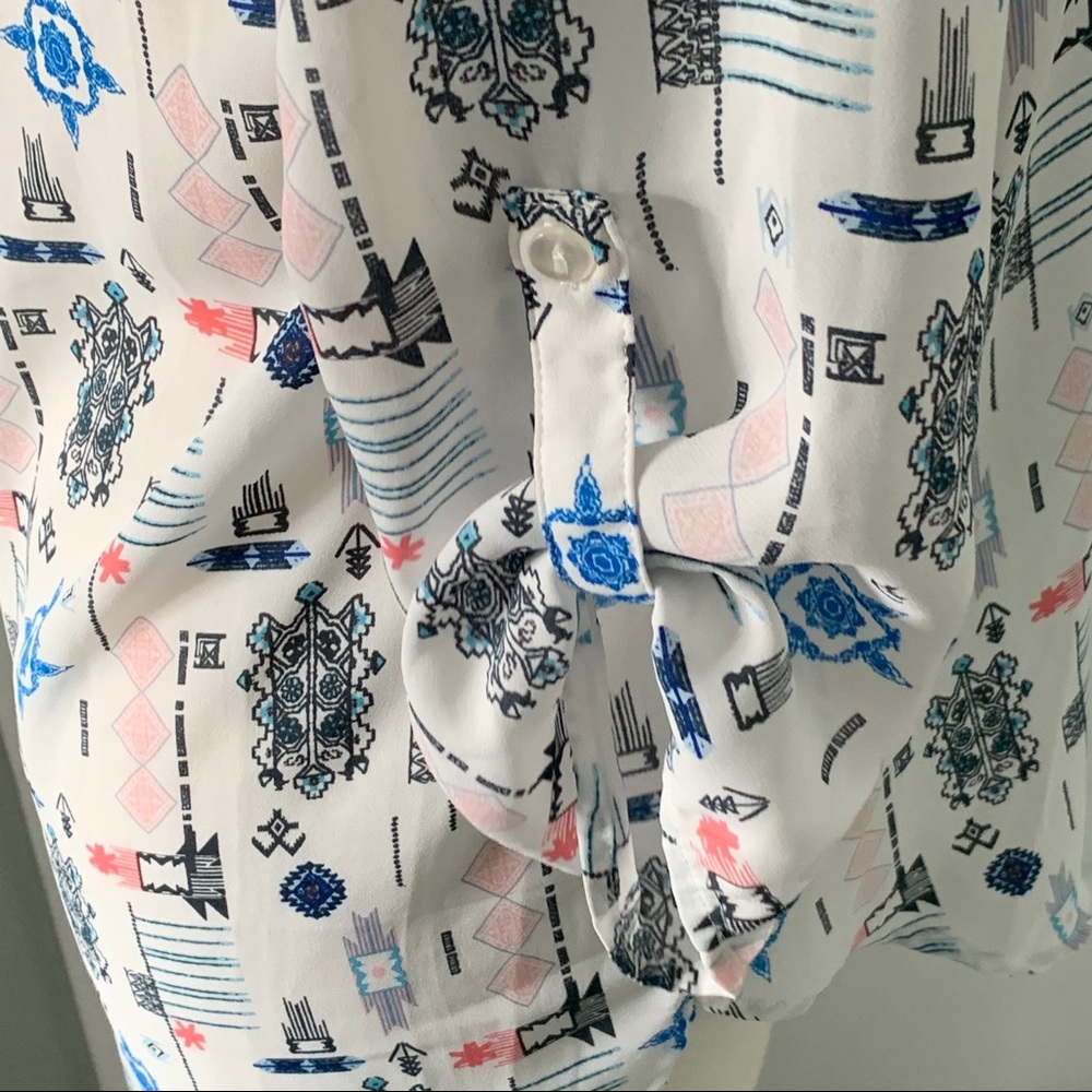 Tribal Patterned Tunic - image 3